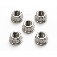 Motocorse Titanium Flange Nuts (Sprocket carrier nuts) for MV Agusta F4 / Brutale (B4) up to 2009 and Certain 2017+ Models
